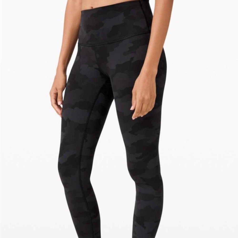 Like new Lululemon length 25 camouflage